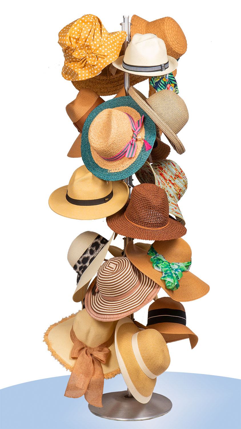 Hat Rack full of Hats